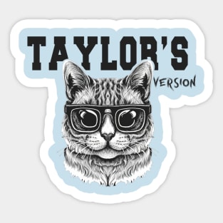 1989 taylors version Sticker